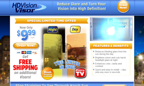 HD Vision Visor Reviews: Blocks Glare, Opens Line Of Vision