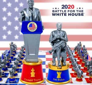 2020 Battle for The White House Election Chess Set Review