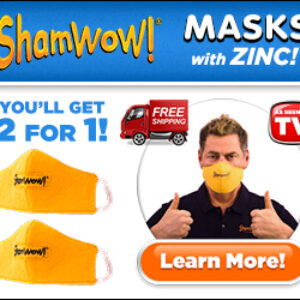 ShamWow Mask Review: Zinc Facemask
