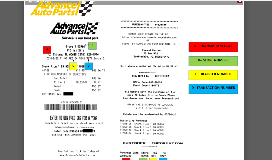 How To Claim Advance Auto Parts Rebates Today YouReviewIt