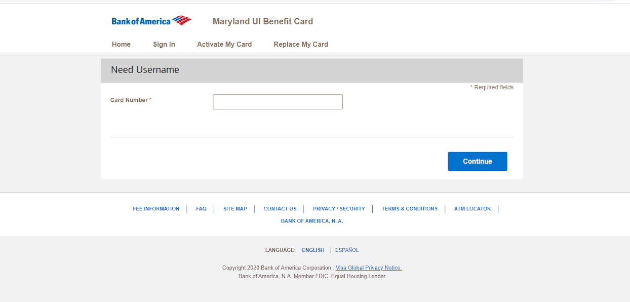 BOA MDUIDebitCard @ BankofAmerica.com/mduidebitcard