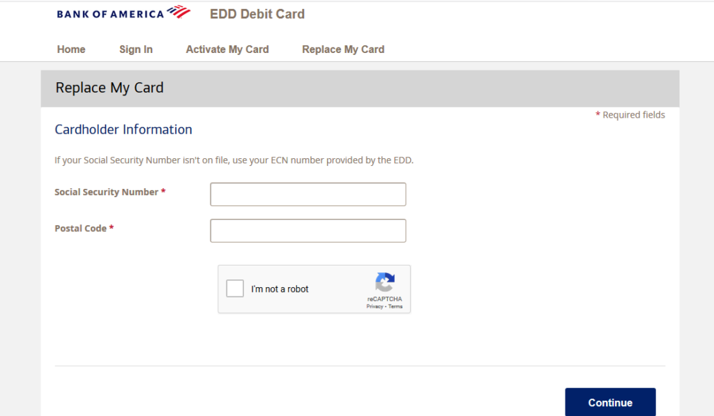 Www Bankofamerica Com Eddcard Bank Of America Edd Card