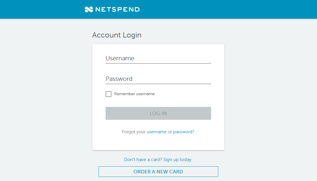 Netspend Account Login