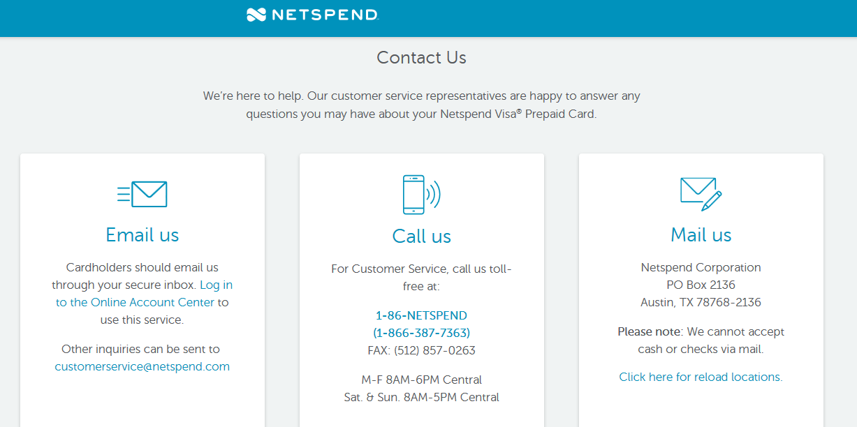 NetSpend Card Activation @ www.Netspend.com/Activate