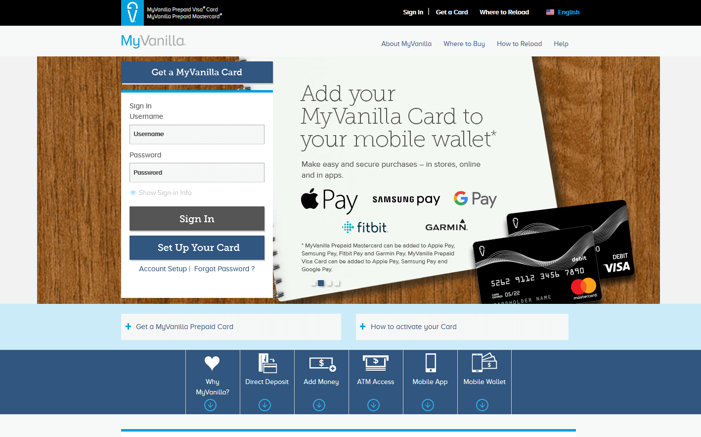 Get A MyVanillaDebitCard Gift Card